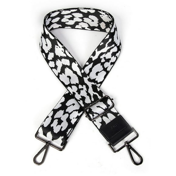 Correa Strap Cartera Fresno Leopardo Negro Calu