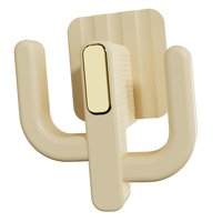 Bothyi - Pantuflas Montadas En La Pared, Estante Colgante, Organizador De Almacenamiento Para El Hogar, Baño, Amarillo