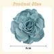 thumbnail image 5 of Broche elegante de moda con borde quemado, alfiler de flor para traje de mujer, ropa profesional, adornos de ramillete hechos a mano., 5 of 5
