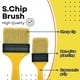 thumbnail image 2 of Juego de pinceles PANCLUB Chip Brush de 7,62 cm, 20 unidades, plástico, 2 of 7
