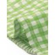 thumbnail image 5 of INSPIRE CHIC Top Corto Fruncido para Mujer con Mangas Abullonadas Estilo Campesino Cuadros Vichy S Verde, 5 of 6