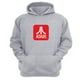 thumbnail image 1 of Polerón Canguro Atari Gris Claro Talla M Unisex, 1 of 3