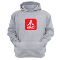 Genérico - Poleron Canguro Atari Gris Claro Talla Xl Unisex
