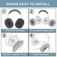 thumbnail image 5 of Almohadillas de repuesto SOPROM para auriculares Airpods Max, color azul, 5 of 6