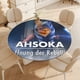 thumbnail image 4 of Ahsoka Tano theme Fitted Round Tablecloths Elastic Edged Table Covers Waterproof Table Cloth For Kitchen Holiday Party Tables Decor 120cm, 4 of 6