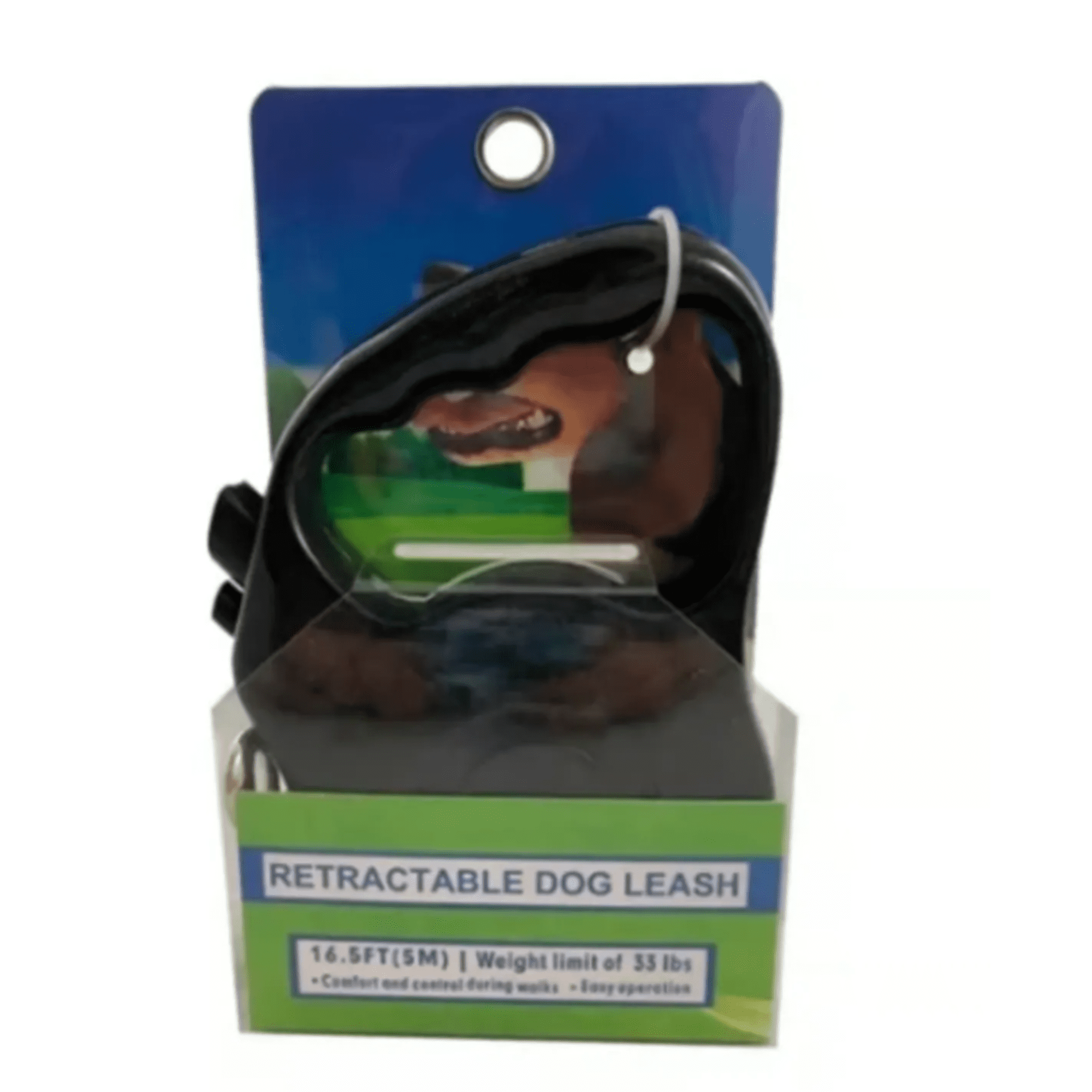 Correa De Mascota Retractil 3Mts Negro