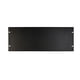 thumbnail image 1 of Panel de estantería en blanco OnStage RPB4000 4U negro, 1 of 2