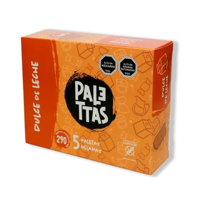 Helado Paleta Dulce De Leche Caja 290 G Palettas