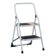 thumbnail image 2 of Escalera De Tijera Metalica 2 Peldaños Mirlo 902 Plegable Blanco, 2 of 6