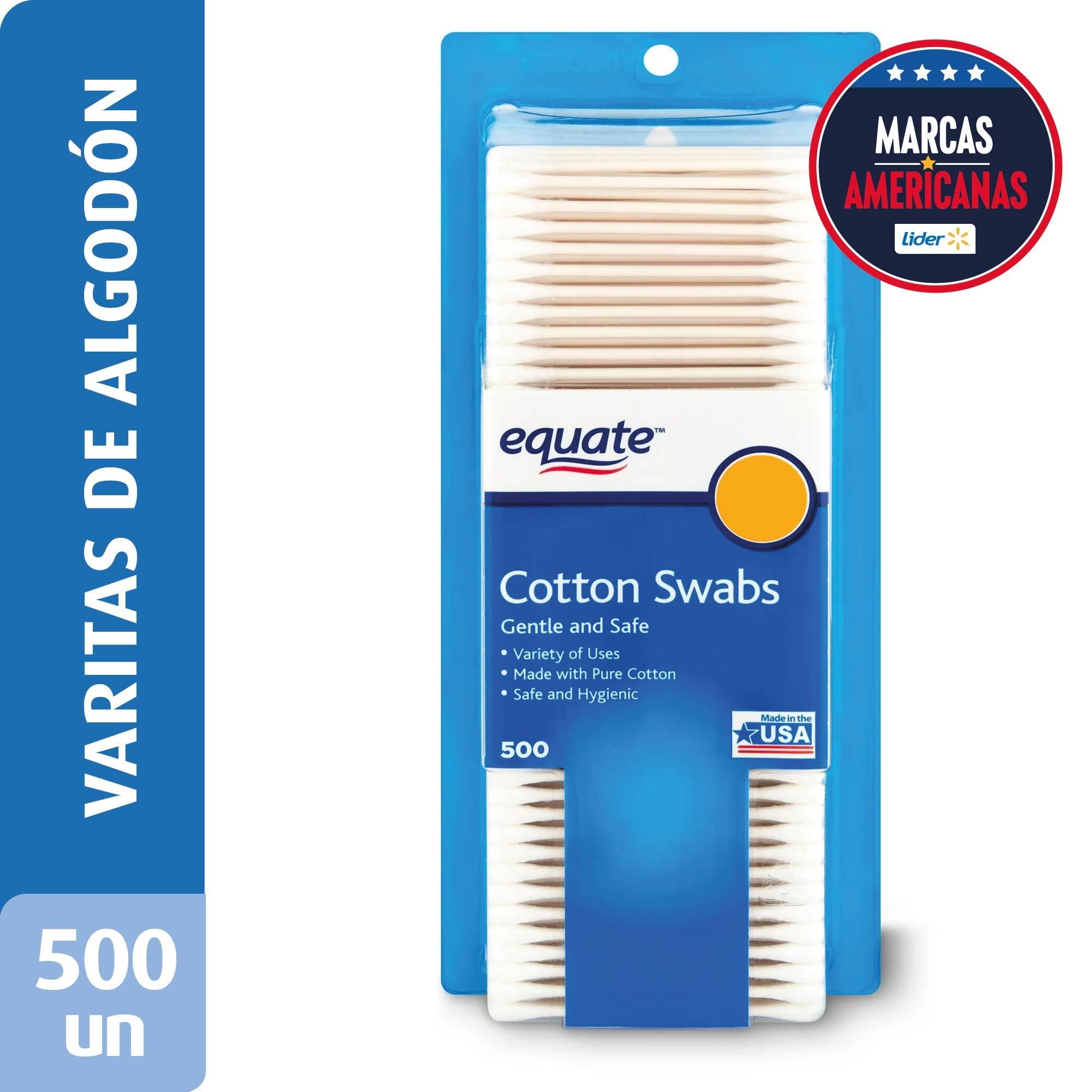 Varitas De Algodón 500 Un Equate