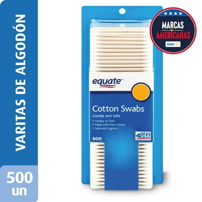 Varitas De Algodón 500 Un Equate