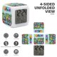 thumbnail image 3 of Oddbods theme 7 colors Alarm Clock Digital LED Alarm Clock Gifts for kids friends family, 3 of 6