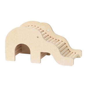 Ioensy - Juguete De Escalada Para Hámster, Casa Para Hámster, Escalera De Escalada, Escondite Para Ratas, Jerbos, Madera
