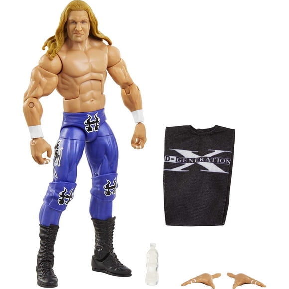 Figura de Acción Elite WWE Triple H de Mattel con Accesorios