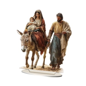 Bothyi - Letrero Acrílico Plano 2D, Decoración Navideña Festiva Para El Hogar, Decoración De Belén Navideño