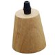 thumbnail image 2 of Portalámparas E27 Para Pasillos, Talleres De Bricolaje, Base E27, Soporte De Lámpara LED De Madera De 6,4 X 6,3 Cm., 2 of 5