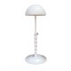 thumbnail image 3 of Soporte Para Peluca, Soporte De Exhibición De Peluca Estable De Altura Ajustable Para Salones, Tienda, Secado, Blanco, 3 of 5