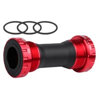 Magideal - Soporte Inferior Para Bicicleta, Juego De Bielas, Soporte Inferior De Repuesto, Soporte Inferior Para Bicicleta Bb Con Rosca Ligera Para Bicicleta De Rojo