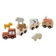 thumbnail image 1 of Juego De Tren De Animales De Madera, Juguete Educativo, Tren De Granja De Animales Para Niños Y Niñas, Juguetes, 1 of 5