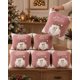 thumbnail image 4 of Pack de 6 Fundas para Cojín Navideñas 45x45 cm Colección Premium en Relieve 3D, 4 of 8