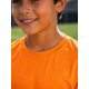 thumbnail image 3 of Polera Deportiva Niño Antitranspirante Dryfit Manga Corta Uv Naranja Liso 10, 3 of 3