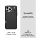 thumbnail image 2 of Funda para Celular Aulumu A17 con Marco de Aluminio Antigolpes Negra, 2 of 7