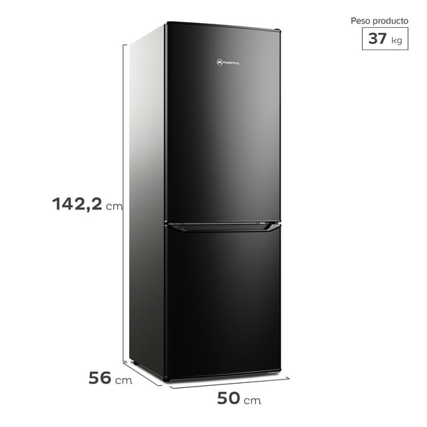 Refrigerador 173L Frío Directo Bottom Freezer Med165b | Lider