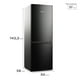 thumbnail image 3 of Refrigerador 173L Frío Directo Bottom Freezer Med165b, 3 of 9
