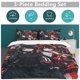 thumbnail image 5 of DATE A LIVE Anime Home Bed 3-piece Set Classic Japanese Anime Polyester Wash Student Dormitory Set, 5 of 5