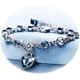 thumbnail image 1 of Pulsera HESHPAWS Fashion Crystal Heart Zircon 7.5 in Azul, 1 of 3