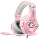 thumbnail image 1 of Auriculares para juegos Ozeino para PC, PS4, PS5, Xbox con sonido 7.1 Pink, 1 of 7