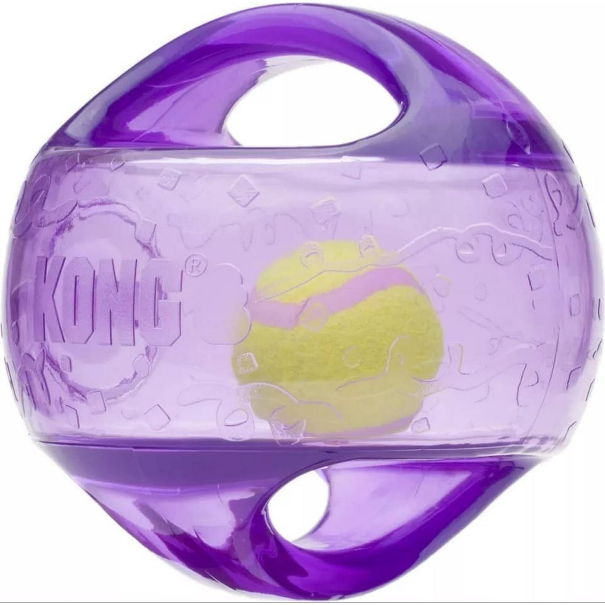 Pelota Jumbler Kong Para Mascotas - 14 Cm M/l Violeta