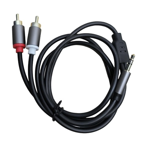Bothyi - Cable De Audio Estable De 3 5Mm A 2 Rca Y Para Altavoz Tv Auriculares 2M