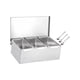 thumbnail image 1 of Caja Organizadora De Condimentos, Botes De Especias Desmontables Con Tapa, Tarro De Condimentos Para Barra, 3 Rejillas, 1 of 5