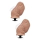 thumbnail image 1 of 2 Piezas 3D Divertidos Zuecos Del Dedo Del Pie Encantos Zapatos Espeluznantes Decoraciones Para Accesorios DIY Cosplay Peludo, 1 of 2