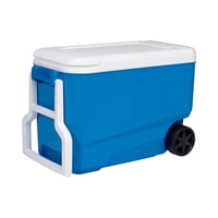 Cooler Nevera Hielera Con Ruedas Wheelie Azul 36Litros Igloo Azul Tamano Unico