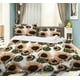 thumbnail image 2 of 3D Floral Girasol Funda de edredón Juego de ropa de cama Funda de edredón Funda de almohada 622, 2 of 3