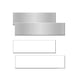 thumbnail image 1 of Placas de identificación para oficina NapTags de aluminio 20 x 5 cm, paquete de 10, 1 of 6