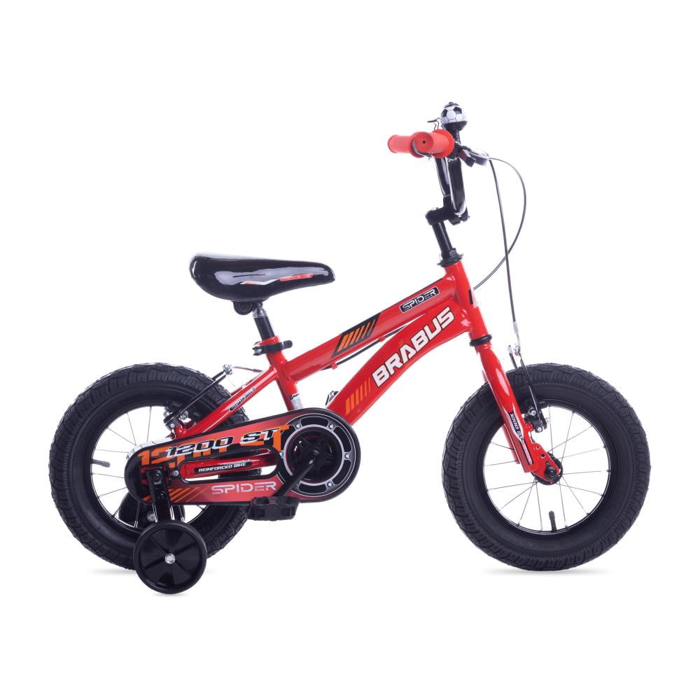 Brabus - Bicicleta Mtb Aro 12 1200 Spider Rojo