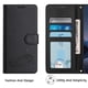 thumbnail image 4 of Funda tipo cartera FOXDOCK para Ulefone Note 19 con soporte, ranuras, RFID, diseño de gato, 4 of 5