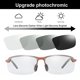 thumbnail image 3 of Gafas de sol YIMI fotocromáticas con montura marrón polarizada, 3 of 6