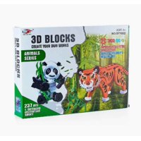 Genérico - Bloques De Construcción De Eva 3D Set De Animales 237 Piezas