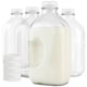 thumbnail image 1 of Botellas de Vidrio para Leche para tu Hogar, Medio Galón con Tapa 1.9L, Paquete de 4, 1 of 6