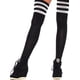 thumbnail image 2 of Calcetines hasta la rodilla Leg Avenue Athletic negro/blanco 1X, 2 of 6