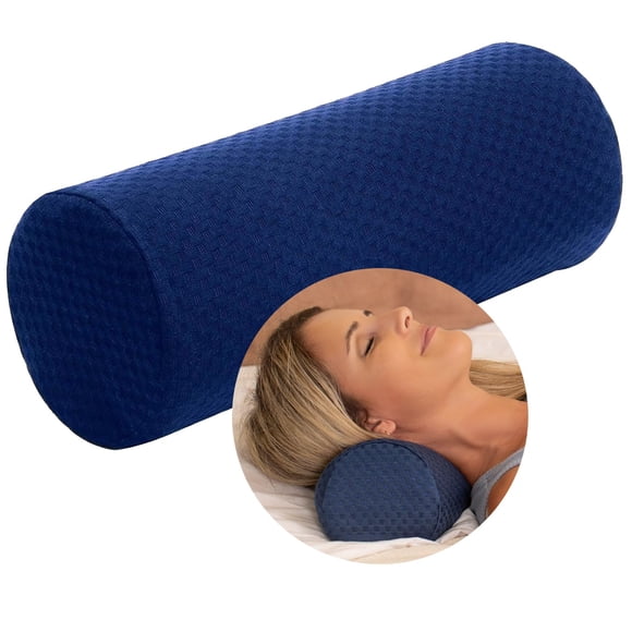 Almohada cervical de espuma viscoelástica con diseño redondo Carex