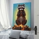 thumbnail image 3 of Mapache Cuadro decorativo colgante - Arte de pared - Póster enmarcado - Decoración de pared - Regalos para familia, amigos y aficionados 40*60 cm, 3 of 6