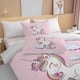 thumbnail image 4 of Purple Unicorn Full Bedding Set for Kids Boys Girls Glitter Galaxy Unicorn Duvet Cover 3 Piece Space Unicorn Comforter Cover, 4 of 5