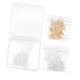 thumbnail image 4 of Ganchos Para Aretes Suministros Para Hacer Joyas DIY Tapones Para Aretes White K, 4 of 5