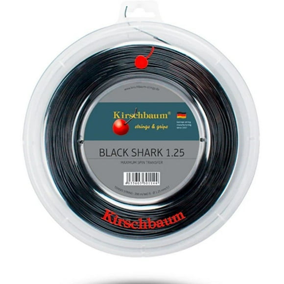 Rollo de Cuerda Kirschbaum Black Shark 1.25 - 200m