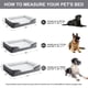 thumbnail image 4 of Cama Ortopédica para Perros LEXTRO Grande con Funda Impermeable, 4 of 6